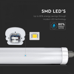 Lampă LED IP65 liniara 1200 mm 36W Alb rece [5]