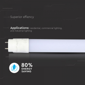 Tub LED T8 22W 150 cm Nano Plastic Alb Natural- 3 ani Garantie [3]