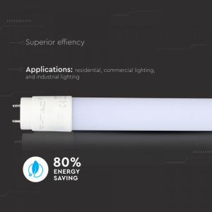 Tub LED T8 22W 150 cm Nano Plastic Alb Rece- 3 ani Garantie [3]