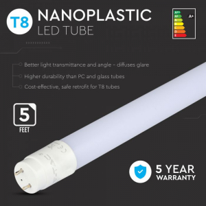 Tub LED T8 22W 150cm G13 Cu Cip Samsung Alb Cald- 5 ani Garantie [1]