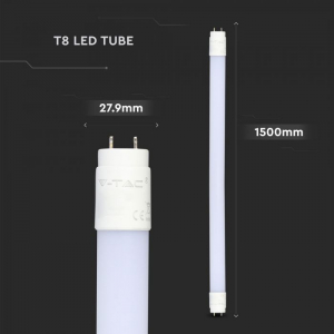 Tub LED T8 22W 150cm G13 Cu Cip Samsung Alb Rece High Lumen- 5 ani Garantie [2]