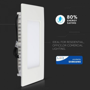 Panou LED 18W Premium Cip SAMSUNG Patrat Alb natural- 5 ani garantie montaj Incastrat [1]
