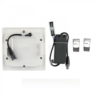 Panou LED 18W Premium Cip SAMSUNG Patrat Alb Cald- 5 ani garantie montaj Incastrat [7]