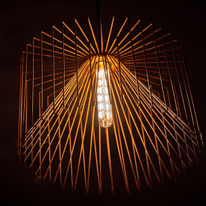 Bec LED Filament 2W E27 T30 Amber Alb Cald [4]