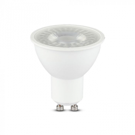 Bec Spot LED 6.5W GU10 Alb Rece Dimabil Blister 2 Bucati [1]