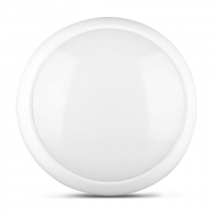 Plafoniera LED Alba Rotunda 12W CIP SAMSUNG Cu Senzor Microunde 120lm/W Alb Neutru [1]