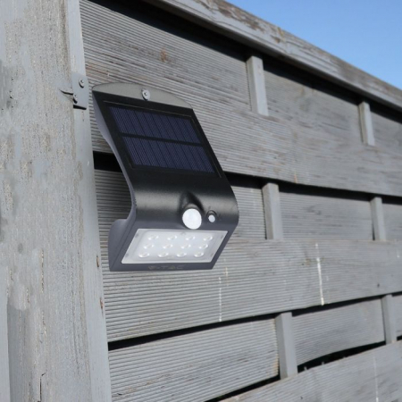Lampă LED de perete încărcare solară  7W LED Corp Alb&Negru Alb Natural [9]