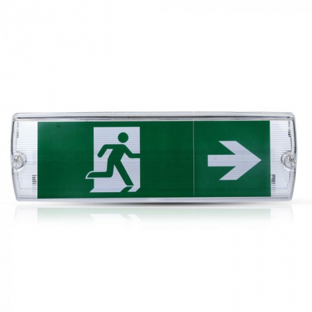 Iluminat de Siguranță - Lampa LED De Urgenta 3W Tip Exit Cip Samsung Montaj Aparent