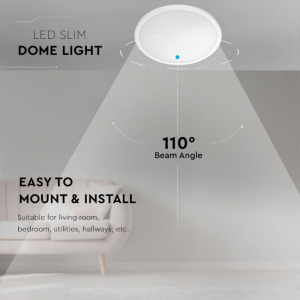 Plafoniera LED Alba 12W Cip SAMSUNG Rotunda 120lm/W Alb Neutru/Alb Rece-5 ani Garantie [4]