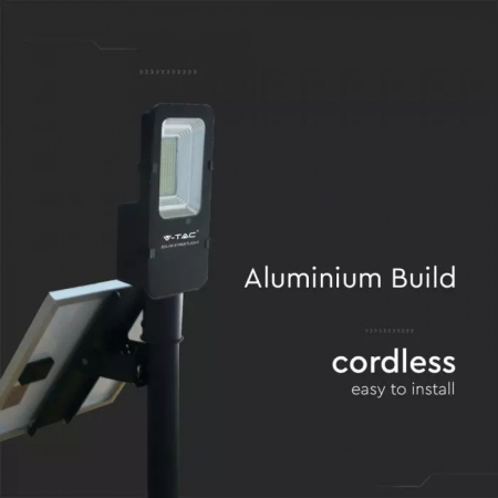 Corp iluminat LED cu panou solar 50W Lumina Rece, 95509 [8]