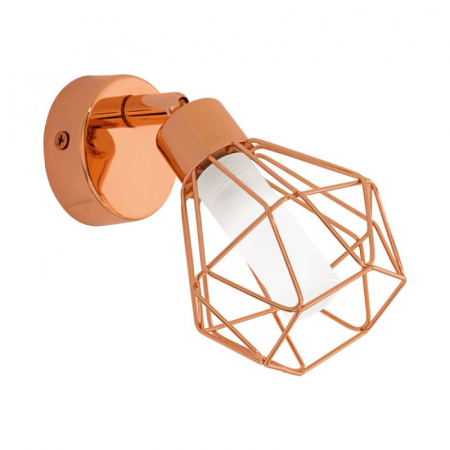 Aplice si Plafoniere LED - Aplica EGLO ZAPATA G9 1X3W, Cupru