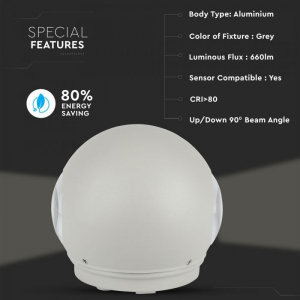 Aplica LED Alba rotunda 6W Alb Cald / Alb Natural IP65 [1]