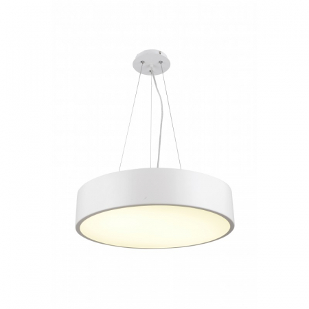 Candelabre, Lustre și Pendule LED - Candelabru LED Rotund Alb Suspendat 26W EPISTAR 3 Ani Garantie