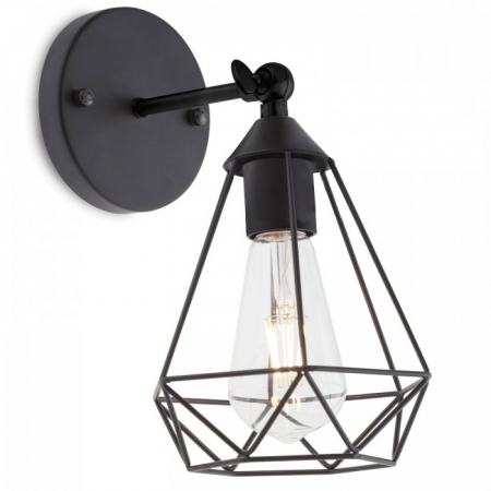 Aplice si Plafoniere LED - Aplica Redo Krill, metal, negru mat 01-1387