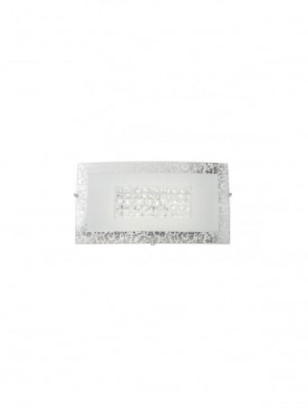 Aplice si Plafoniere LED - Aplica Redo Ra, sticla, argint, LED, 10W, 758 lumeni, alb neutru 4000K, 05-896