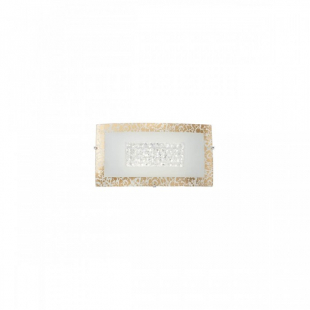 Aplica Redo Ra, sticla, auriu, LED, 10W, 758 lumeni, alb neutru 4000K, 05-895 [0]