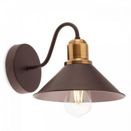 Aplice si Plafoniere LED - Aplica Redo Verner, metal, maro 02-934