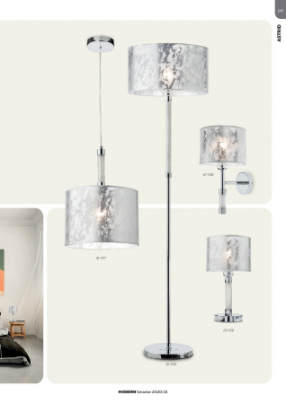 Pendul Redo Astrid cu decorațiuni din sticlă 01-1177 [3]