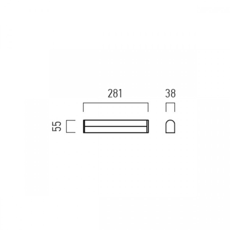 Corp de Iluminat cu LED Liniar XRay 220-240V AC 7W 28cm Alb Cald RY01WW [1]