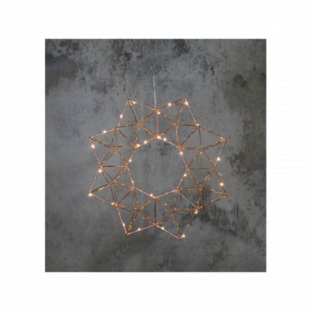 Decoratiune luminoasa stea EDGE 690-51, LED 30x0.03W [2]