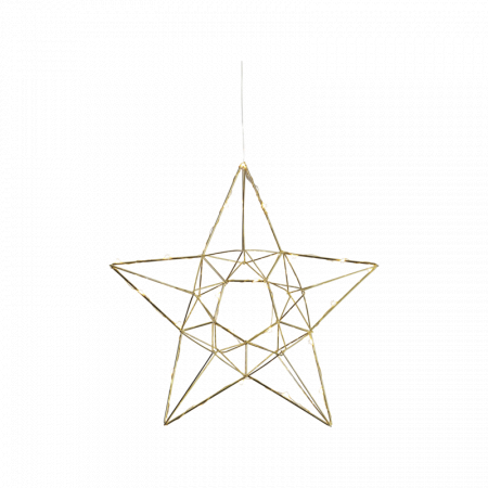 Decorațiuni Crăciun - Decoratiune luminoasa stea EDGE 690-73, LED 25x0.03W