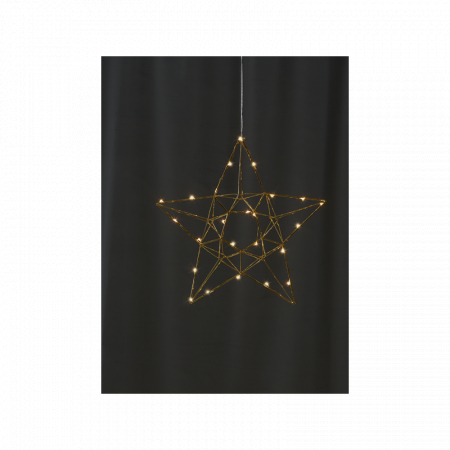 Decoratiune luminoasa stea EDGE 690-73, LED 25x0.03W [1]