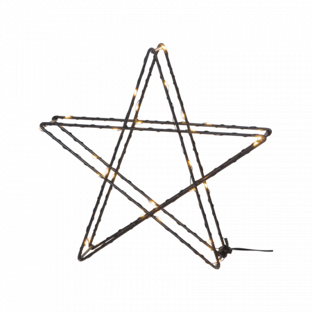 Decorațiuni Crăciun - Decoratiune luminoasa stea SUPER 700-46, LED 30x0.017W