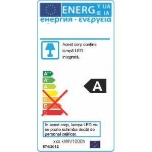 Panou Led 595X595 Tip Rama, 40W, 6400K, lumina rece montaj incastrat [4]