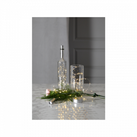 Decorațiuni Crăciun - Ghirlanda luminoasa cu efect picatura de roua DEW DROP 728-19, LED 40x0.03W, 2000mm