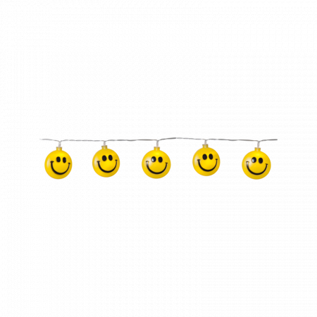 Decorațiuni Crăciun - Ghirlanda luminoasa SMILEY Face 728-93, LED 8x0.06W, 1050mm