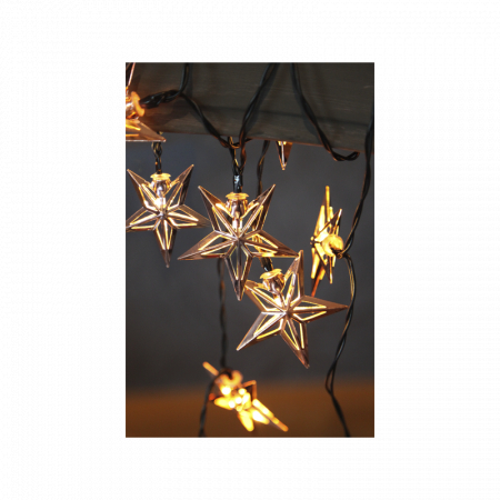 Decorațiuni Crăciun - Ghirlanda luminoasa stea STARLING 728-72, LED 10x0.06W, 1350mm