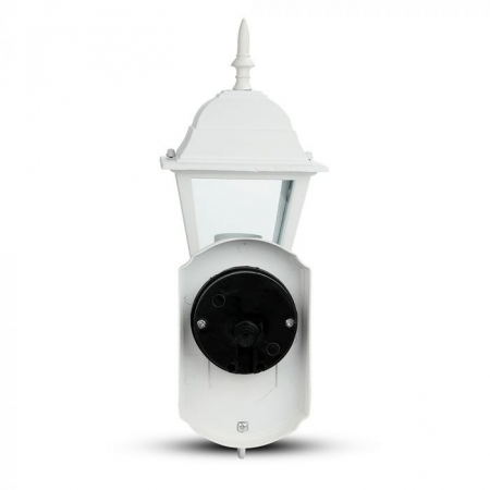 Lampa de Gradina tip Felinar 1xE27 Corp Alb Mat [8]