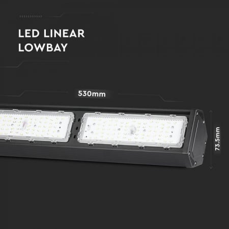 Lampa LED liniara 100W IP54 Chip SAMSUNG  4000K 120lm/W 5 ani garantie [3]