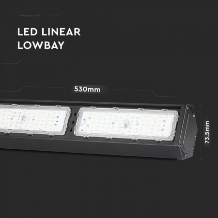 Lampa LED liniara 100W Chip SAMSUNG  6500K 120lm/W 5 ani garantie [3]