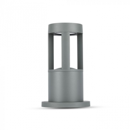 Exterior - Lampa LED Stalpisor 10W Corp Gri 25cm Inaltime Alb Cald