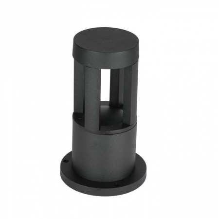 Lampa LED Stalpisor 10W Corp Gri 25cm Inaltime Alb Natural [5]