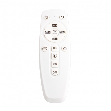 Lustra LED Moderna Dimabila cu telecomanda 96W [3]