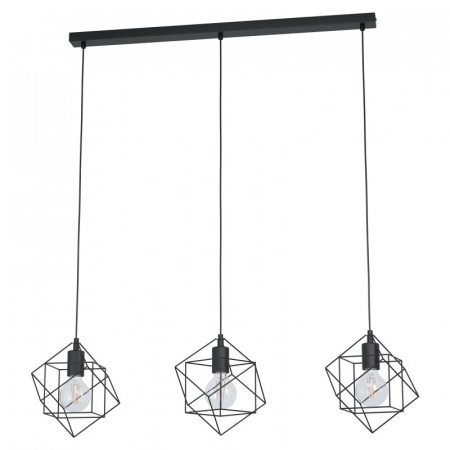 Candelabre, Lustre și Pendule LED - Lustra vintage EGLO STRAITON 43361