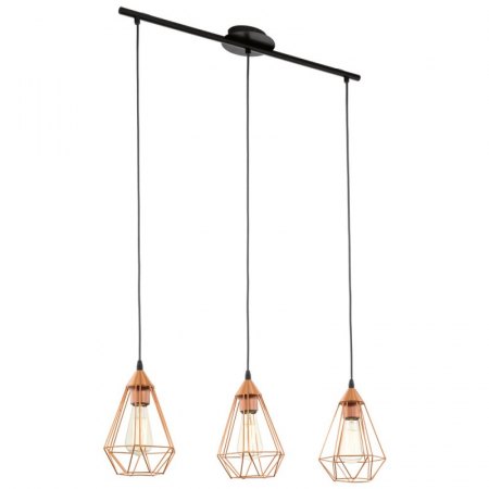 Candelabre, Lustre și Pendule LED - Lustra vintage EGLO TARBES 94195
