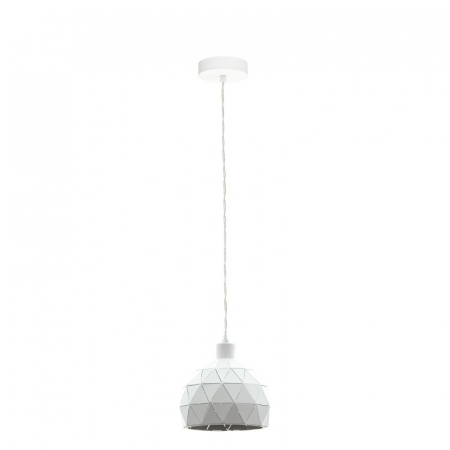 Candelabre, Lustre și Pendule LED - Pendul EGLO ROCCAFORTE 33344, E14 1X40W Ø170mm, Alb