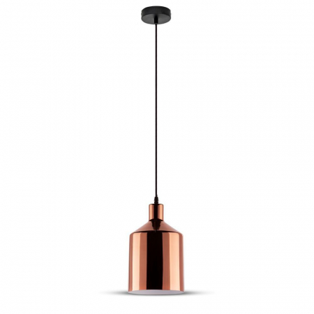 Candelabre, Lustre și Pendule LED - Pendul Suspendat E27 Cupru Ф 170mm 5 Ani Garantie 3706