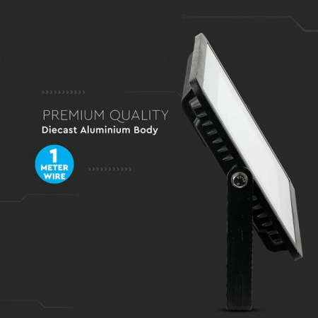 Proiector LED 100W Negru SMD Chip Samsung Alb Cald/Alb Neutru/Alb Rece 5 ani Garantie [5]