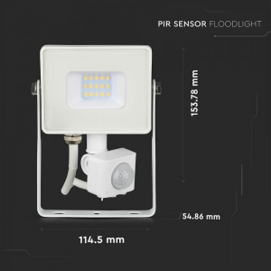 Proiector LED 10W cu senzor crepuscular si de prezenta ,cip SAMSUNG 5 ani garantie [3]