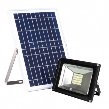 Kit Proiector LED Solar 50W 7.4V 10.000mAh [2]