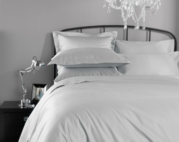 Lenjerie pat Hotel living -Ice Grey 600TC [2]