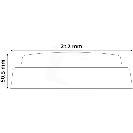 Aplica - Plafoniere Led model Oval 14W Alb [5]