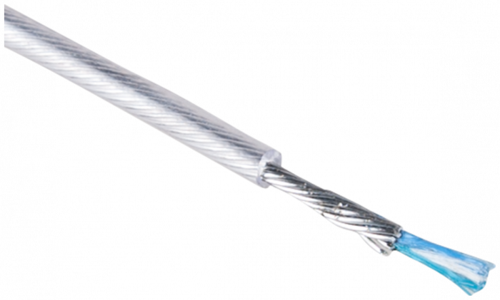 Cablu din Otel Zincat Plastificat, 5(6.5) mm diametru, 100 m lungime [3]
