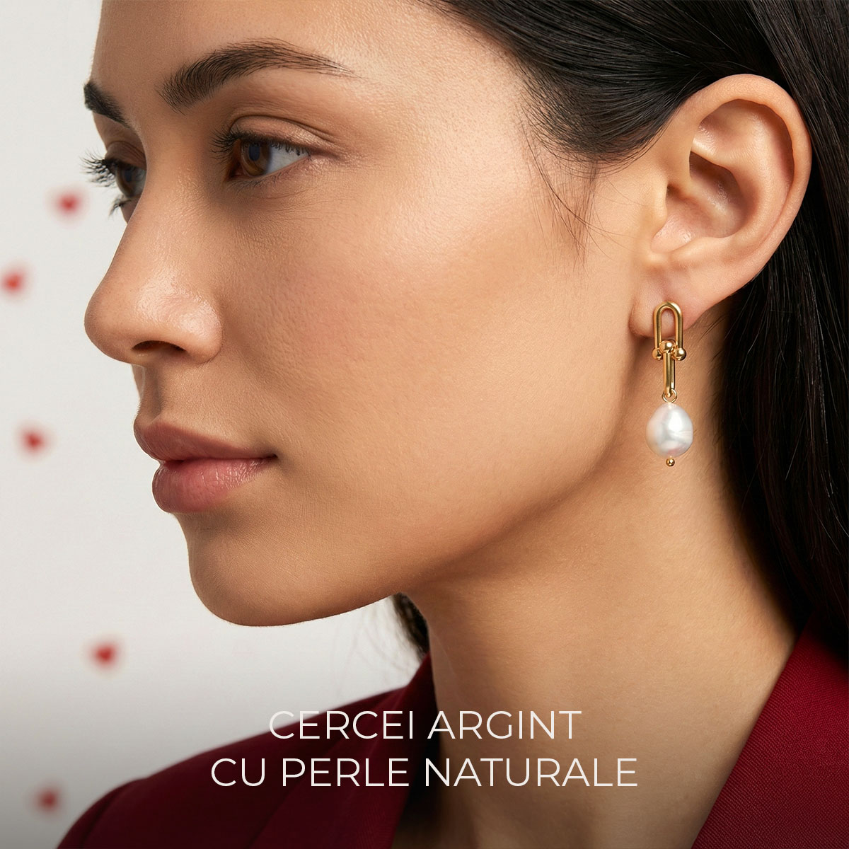 Cercei Argint Valentines Day -70%