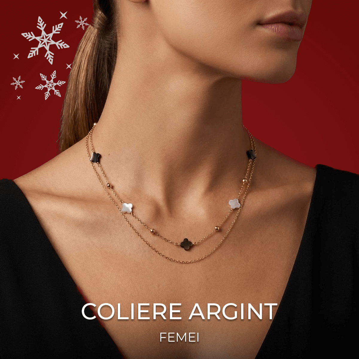 Coliere Argint Craciun 2025