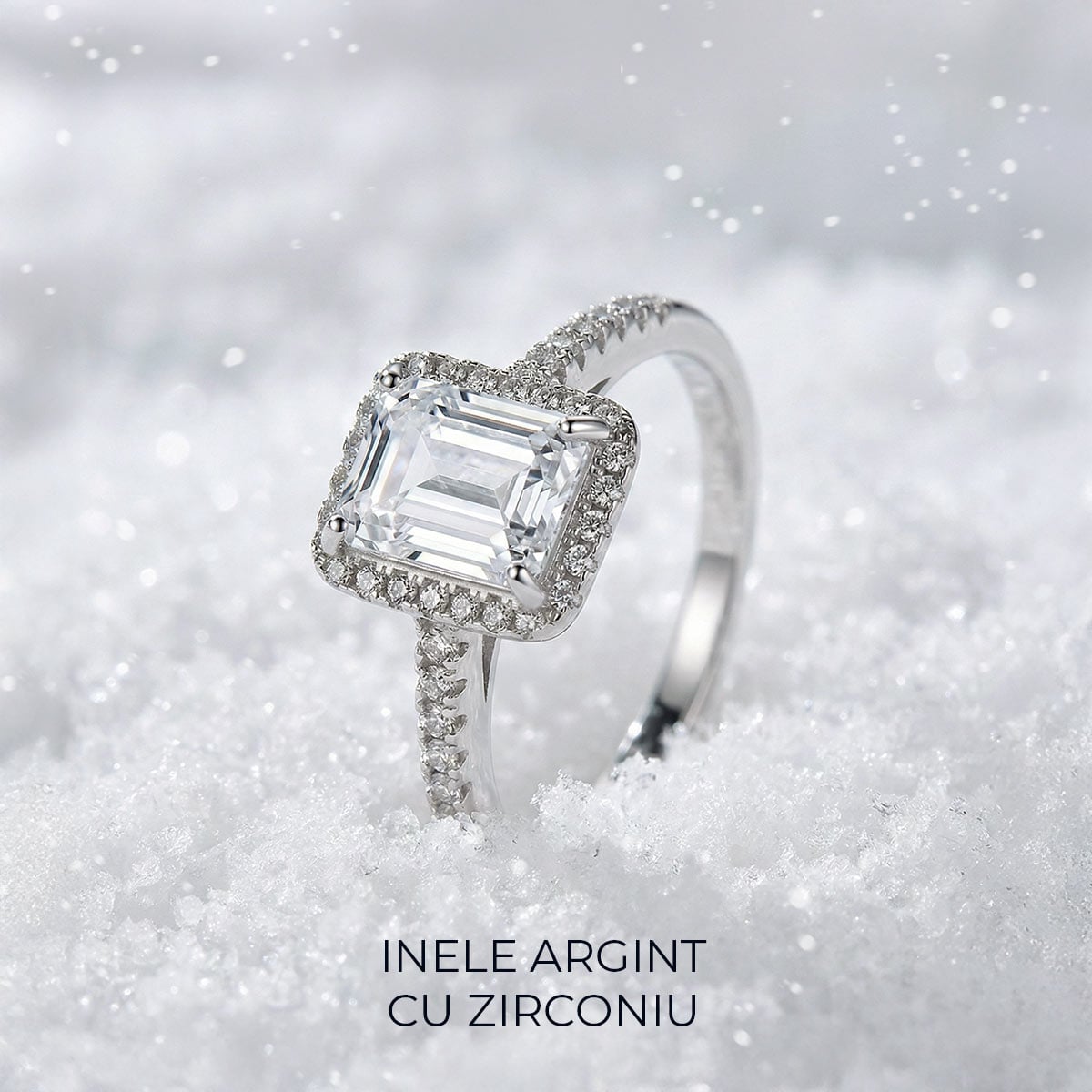 Inele Argint cu Zirconia